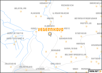 map of Vedernikovo