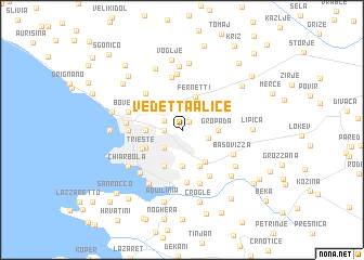 map of Vedetta Alice