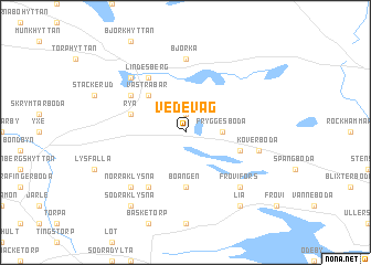 map of Vedevåg