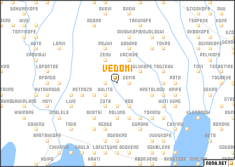 map of Vedomi