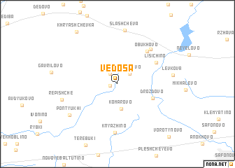 map of Vedosa