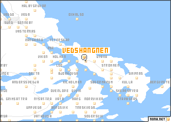 map of Vedshängnen