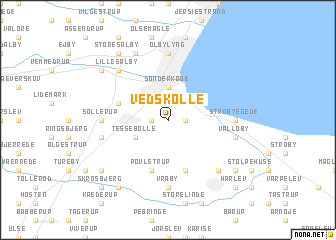 map of Vedskølle