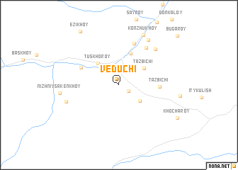 map of Veduchi