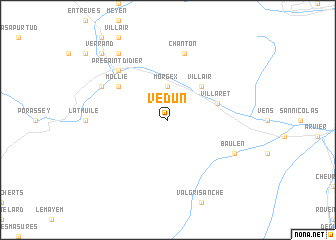 map of Vedun