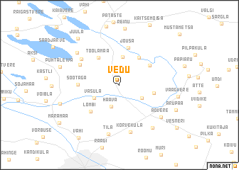 map of Vedu