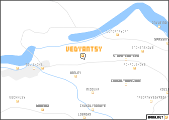 map of Vedyantsy
