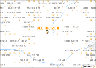 map of Veenhuizen