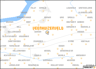 map of Veenhuizerveld