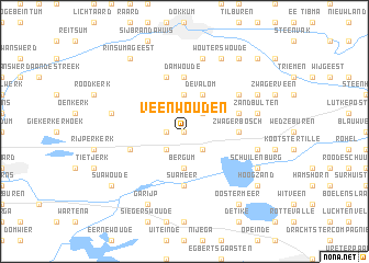 map of Veenwouden