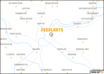 map of Veeplaats
