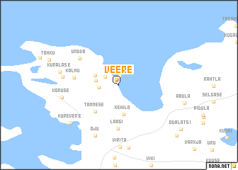 map of Veere