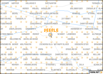 map of Veerle