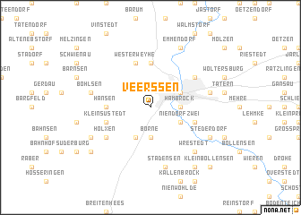 map of Veerßen