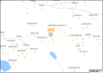 map of Vee