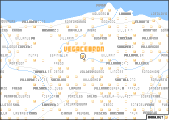 map of Vegacebrón