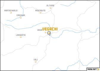 map of Vegachí