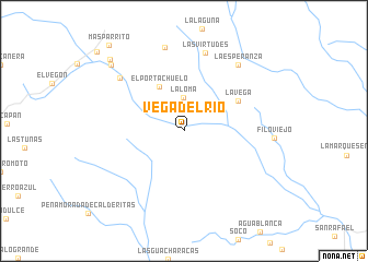 map of Vega del Río