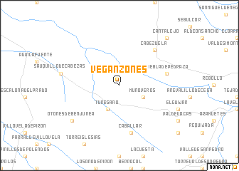 map of Veganzones