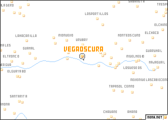 map of Vega Oscura