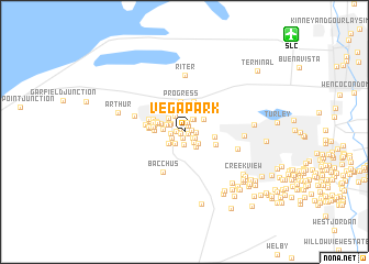 map of Vega Park