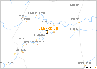 map of Vegarrica