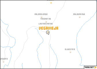 map of Vega Vieja