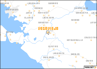 map of Vega Vieja