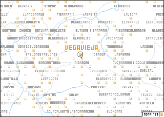 map of Vega Vieja