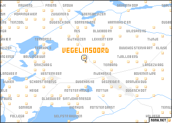 map of Vegelinsoord