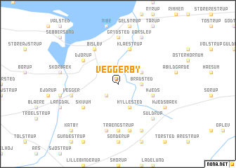 map of Veggerby