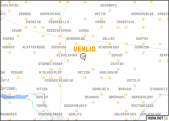 map of Vehlin