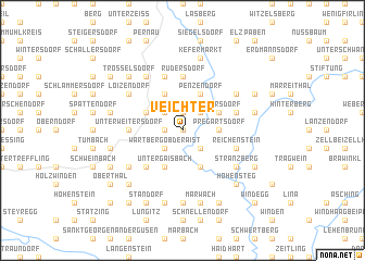 map of Veichter