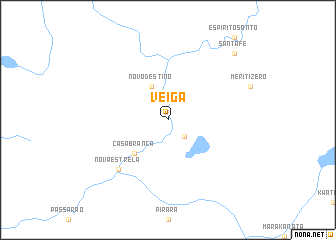 map of Veiga