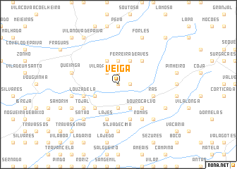 map of Veiga