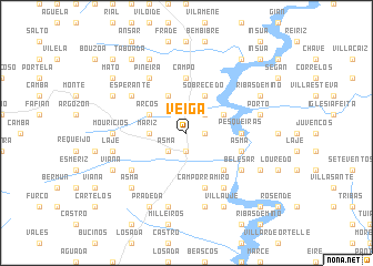 map of Veiga