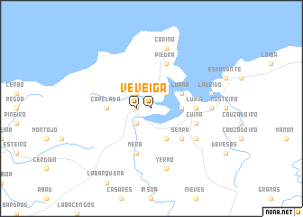 map of Veiga