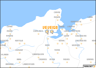 map of Veiga