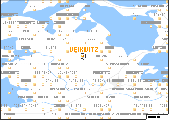 map of Veikvitz