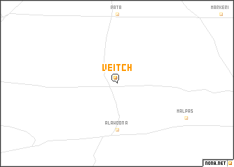 map of Veitch