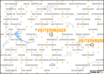 map of Veitenhäuser