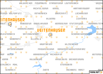 map of Veitenhäuser