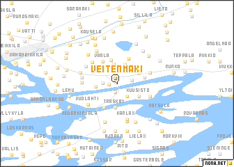 map of Veitenmäki