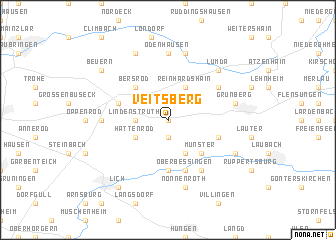 map of Veitsberg
