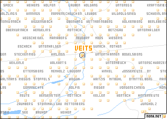 map of Veits