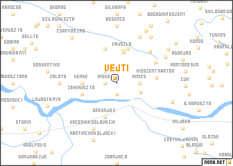 map of Vejti