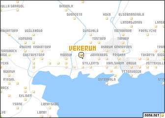 map of Vekerum