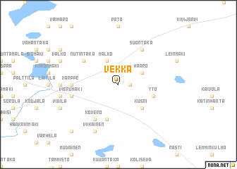 map of Vekka