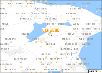 map of Veksebo