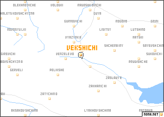 map of Vekshichi